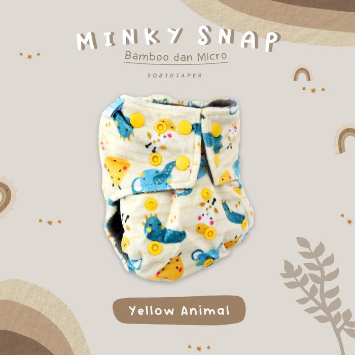Clodi Sobi Minky Tiny Newborn Double Leg Gusset Clodi Sobi Newborn #Gratisongkir