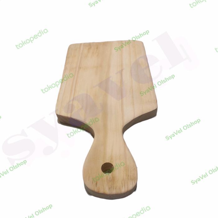 talenan kayu kecil gagang/talenan dapur