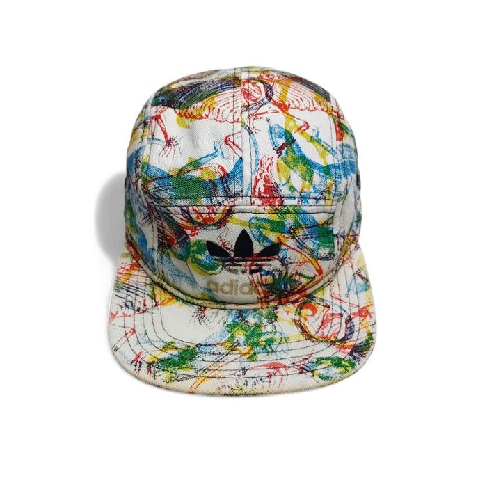 Topi Adidas 5 Panel Abstrak Print Cap