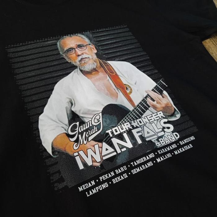 Kaos Konser Iwan fals | edisi GaungMerah