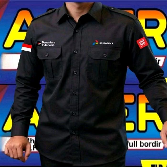 kemeja Pertamina baju Pertamina seragam Pertamina kemeja SPBU Baju SPBU seragam SPBU Kemeja Pertamin