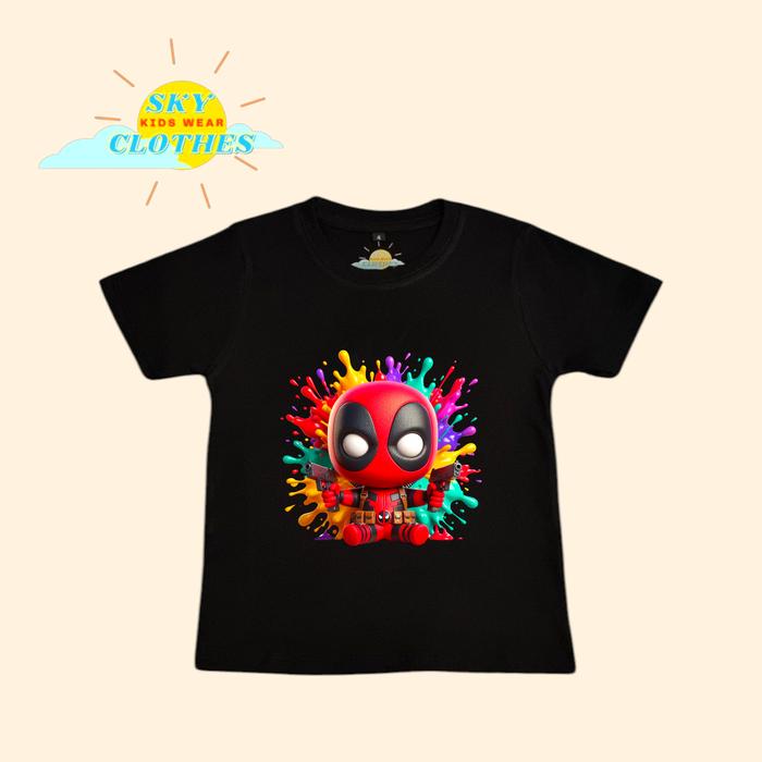 Kaos Anak Deadpool Kaos Deadpool Tshirt Marvel Deadpool
