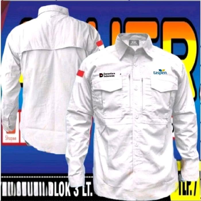 kemeja tactical Taspen baju tactical Taspen kemeja Pdh kerja BUMN Taspen baju kerja BUMN Taspen keme