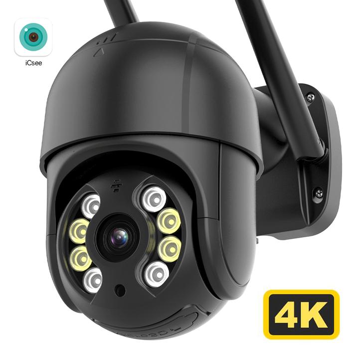 8MP 4K IP Camera 5MP Speed Dome Auto Tracking PTZ Camera Outdoor