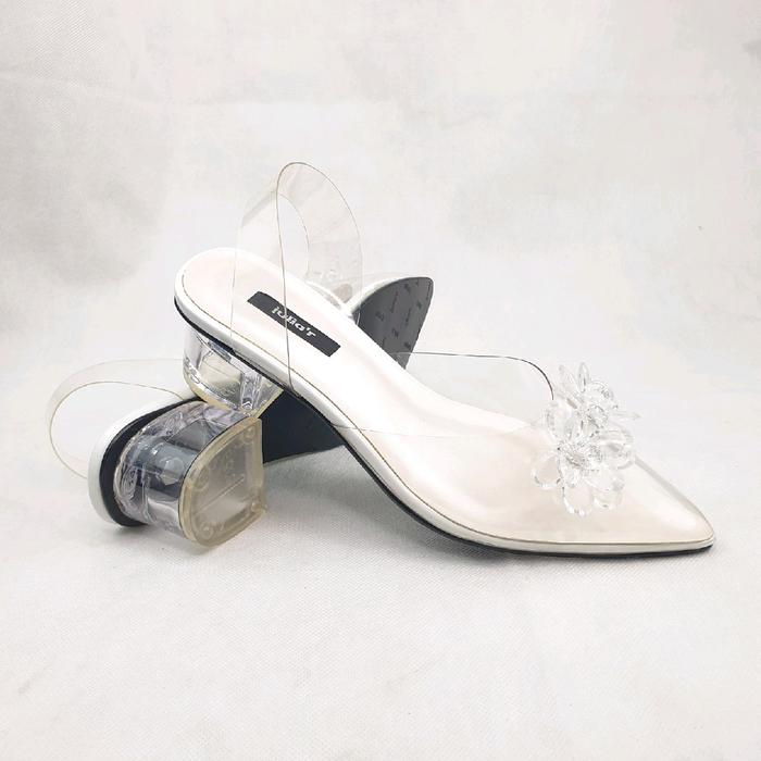 ISM - Heels 5cm Wanita Juliar/R.0098 - Heels Hak Kaca