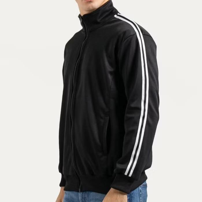 Forzie Jaket Tracktop Polos Pria Jacket Lotto Casual Basic Jeket Track Suit Olahraga Running Bola Sa