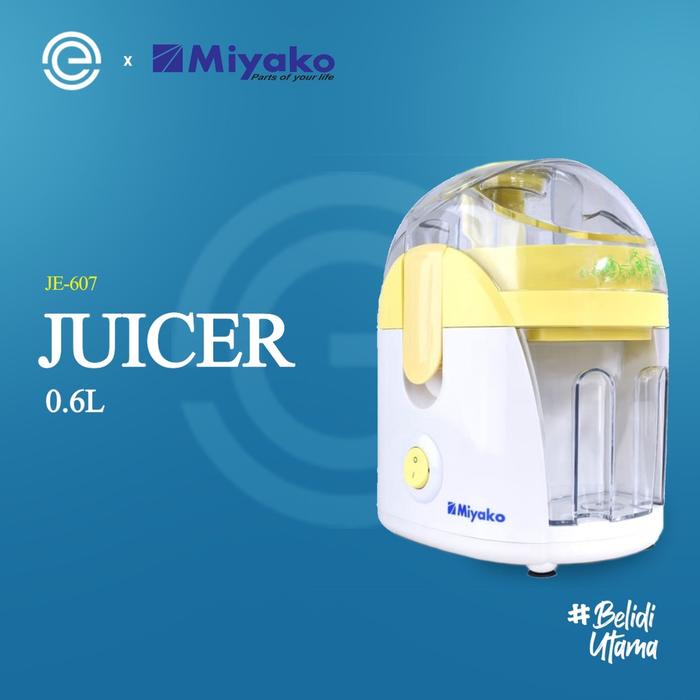 MIYAKO Juicer Listrik 0.6L Bebas BPA - JE-607