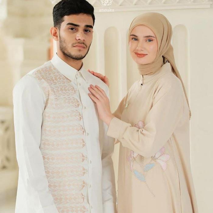 Pearl Dress Aneuku | Gamis Elegan | Gamis Cantik | Gamis Mewah | Aneuku | D’Hijab of Mey