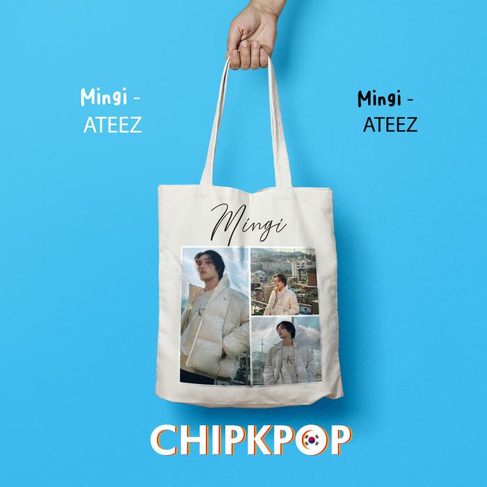 [PACKAGE SET] TOTEBAG MINGI ATEEZ I MINGI ATEEZ I MINGI ATEEZ KPOP I TOTEBAG KPOP I TOTEBAG ATEEZ KP