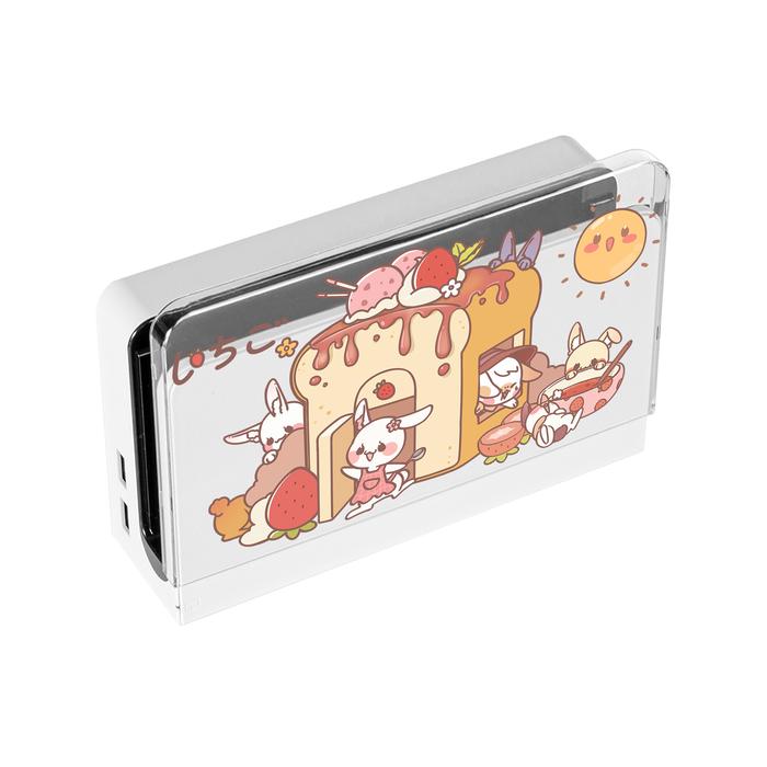Cute Case For Nintendo Switch OLED Charging Dock Kawaii Sleeve Cover