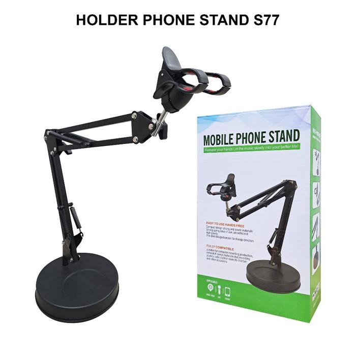 Multifunctional Stand Holder Hp Meja S77-B Stand Hp Meja Fahrenheit Holder Hp Lazypod Stand Hp