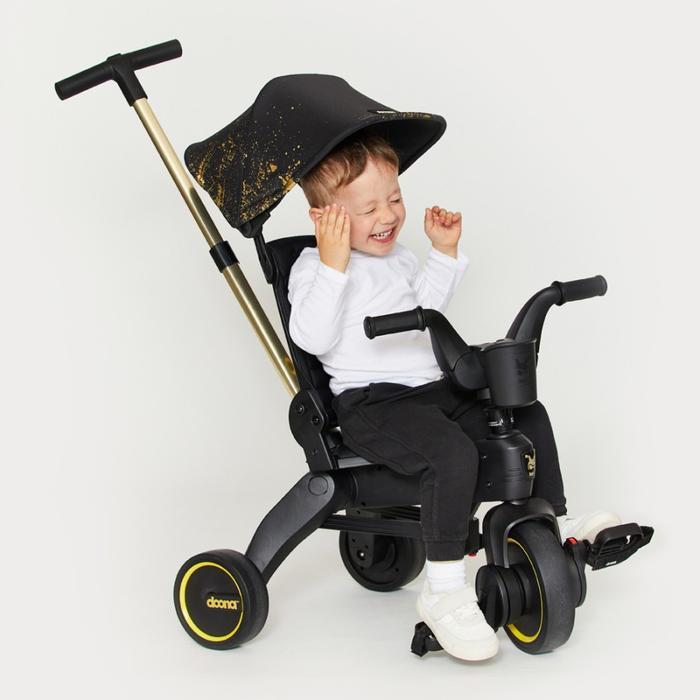 TERLARIS DOONA LIKI TRIKE SPECIAL SERIES - GOLD - SEPEDA ANAK, SEPEDA LIPAT, SEPEDA DORONG MOBIL
