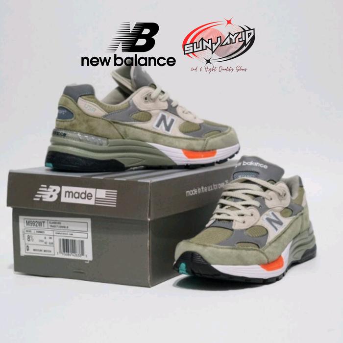 42/26,5 - Sepatu NB New Balance 992 x WTAPS Made In USA