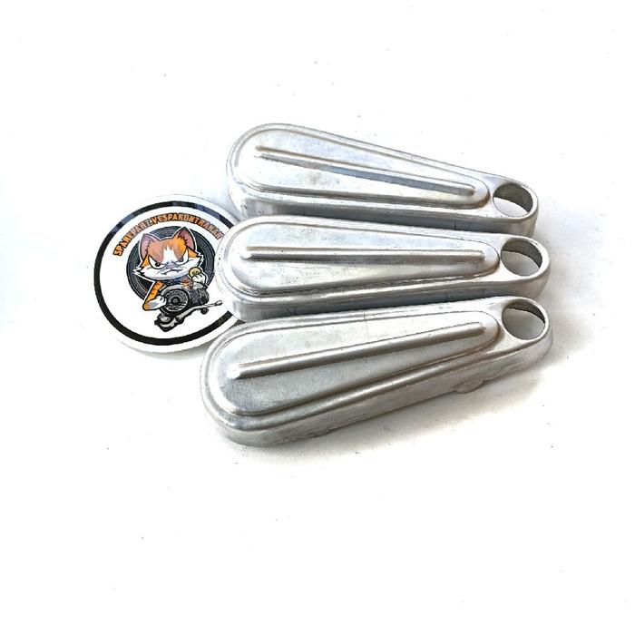 Cover fork vespa almunium , untuk semua vespa fork kaki 3