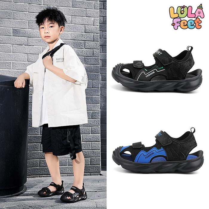【LULA Feet】Sandal gunung anak laki-laki impor Sandal anak laki-laki yang tidak licin dan menyerap ke