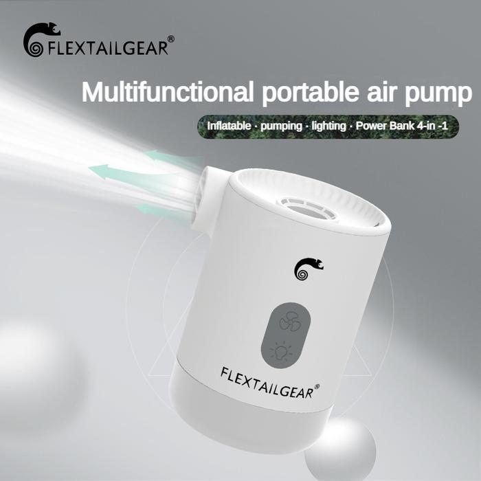 Portable Air Pump Camping Suction Pump Campsite Lamp Air Mattress