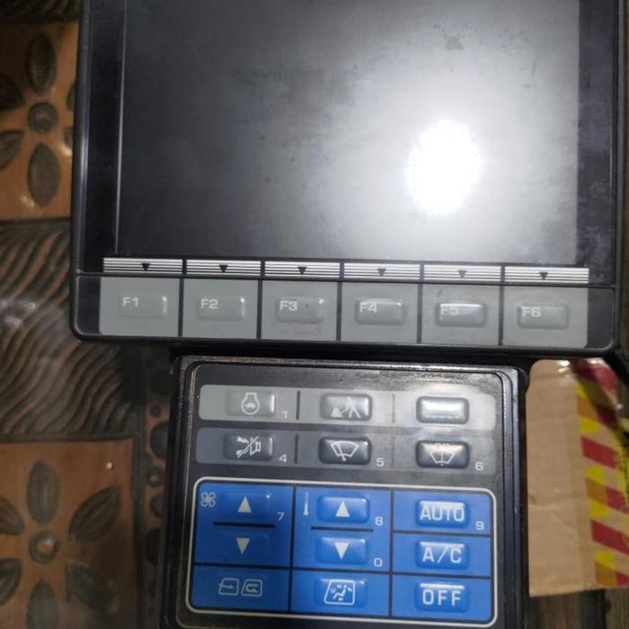 Monitor panel komatsu pc210-10m0 pc200-10m0 4 cylinder pc210 pc200 excavator second asli Nu