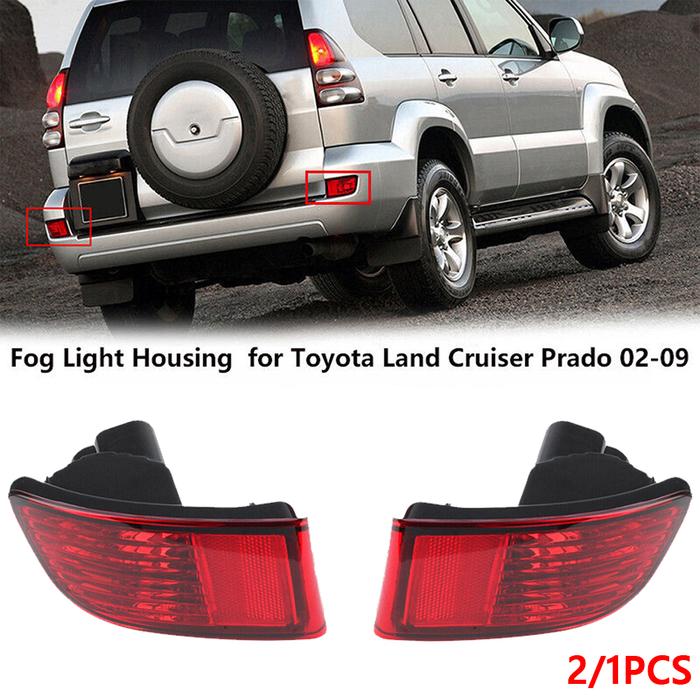Rear Bumper Reflector Fog Lamp For Toyota Land Cruiser Prado 120