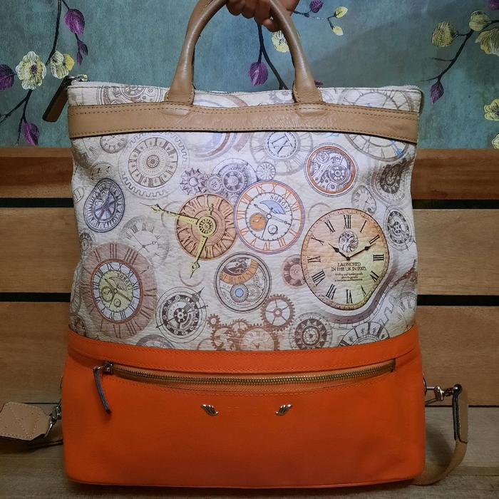 SONOVI Authentic Backpack Leather  Ransel Kulit Wanita