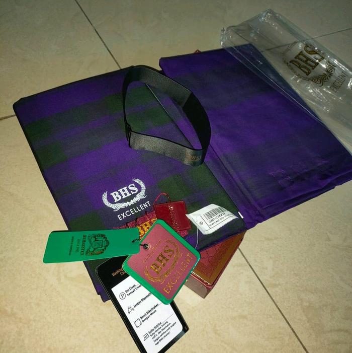 SARUNG BHS EXCELENT KDT OLIVE TUA KOTAK KECIL