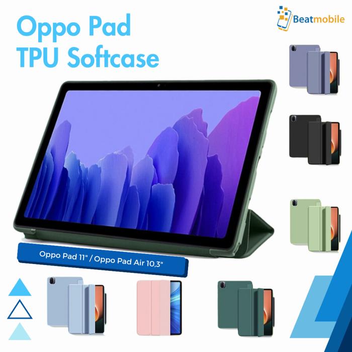 TPU Softcase For Oppo Pad Air 10.36” Oppo Pad 11 2022 Smart Magnetic Auto Lock And Wake Tri‑Fold Pre