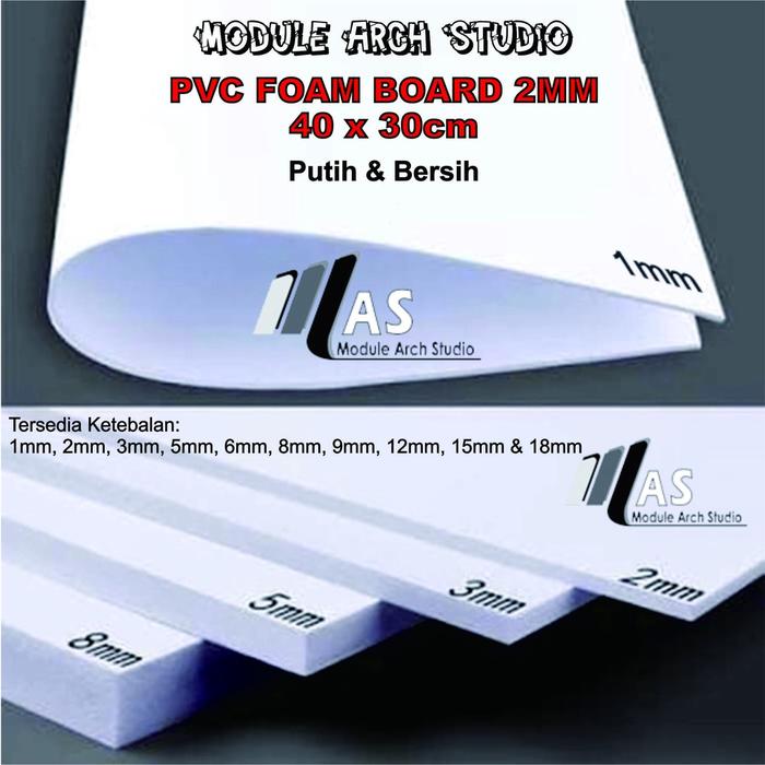 PVC Foam Board 2mm 30x40cm