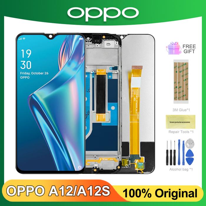 Original 6.22" Screen For Oppo A12 CPH2083 CPH2077 LCD Touch Screen