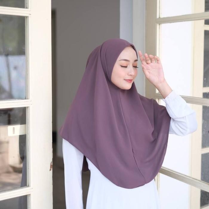 khimar ceruty 2 layer khimar ceruty 2 layer