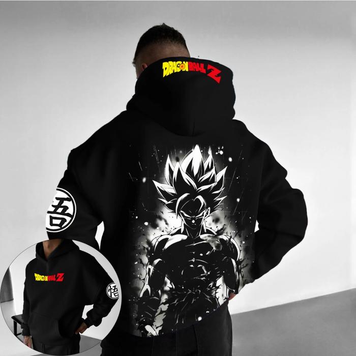 IMPORT Dragon Ball Men's Hoodie Sweater Goku Kakarot Japanese Anime Summer Autumn Boy Children's Lon