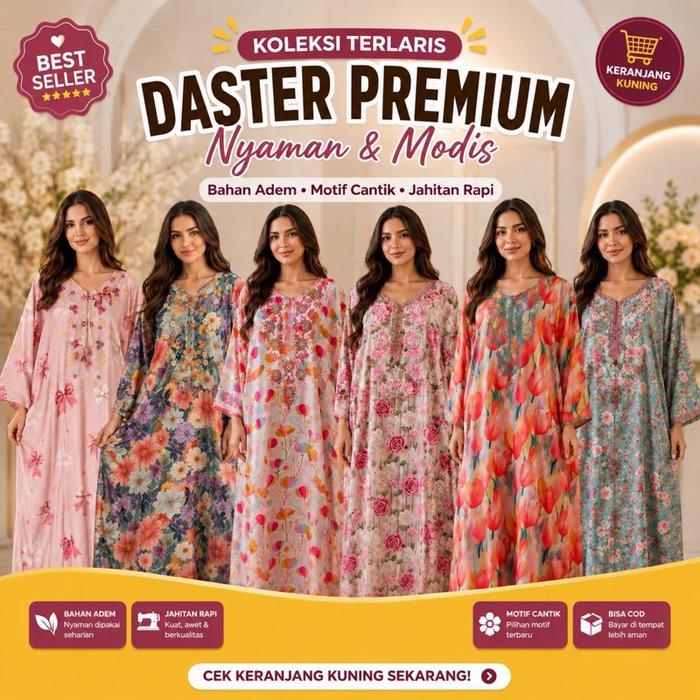 Hasanah Collections HomeDress Bordir Rayon Premium Motif HUMAIRA Busui Bumil Friendly