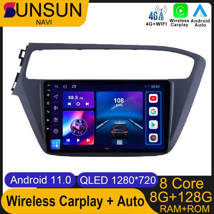 Android 11 For Hyundai I20 LHD 2015 - 2018 Car Radio Stereo