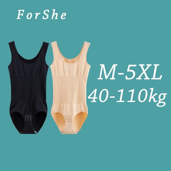 ForShe Corset pelangsing perut kroset pengecil perut wanita korset celana full body korset melahirka