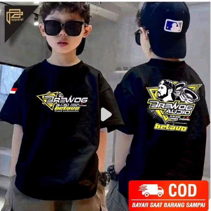 Baju Kaos anak Brewok Audio Sistem Fashion Pakaian
