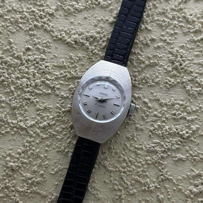 Dresswatch Jam tangan Rado Durance Oval 21jewel 60s Second Preloved