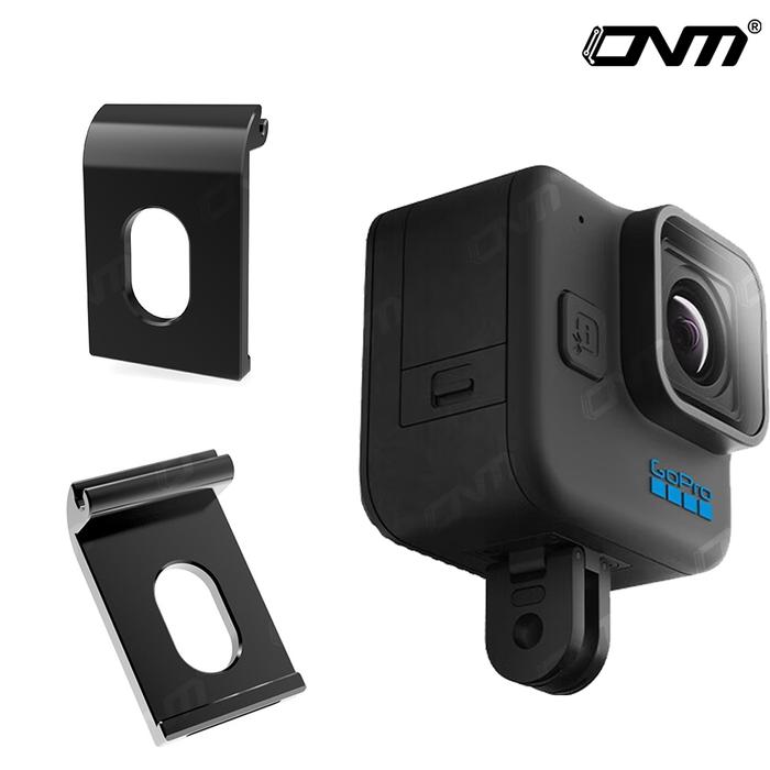 Penutup Sisi Logam untuk Gopro Hero 11 Tutup Baterai Kamera Mini