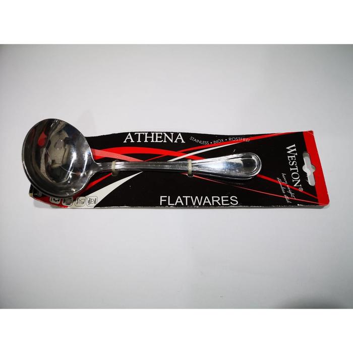 Sendok Sop / Sendok Sayur / Weston Flatwares Athena Sauce Laddle isi 2pcs