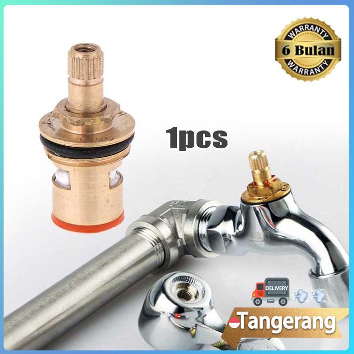 Jantung Kran Air / Jantung Kran Kuningan / Valve Kuningan Keran Air Kuningan Valve Brass Ceramic Cer