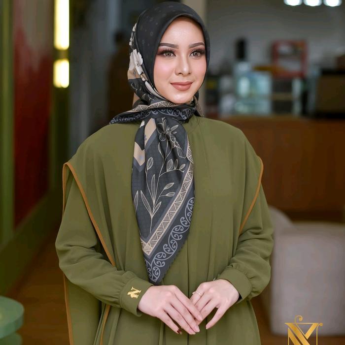 {TERBARU NAZKYA 2024} ABAYA SET SCRAFT ori nazkya/premium/dress lebaran/gamis