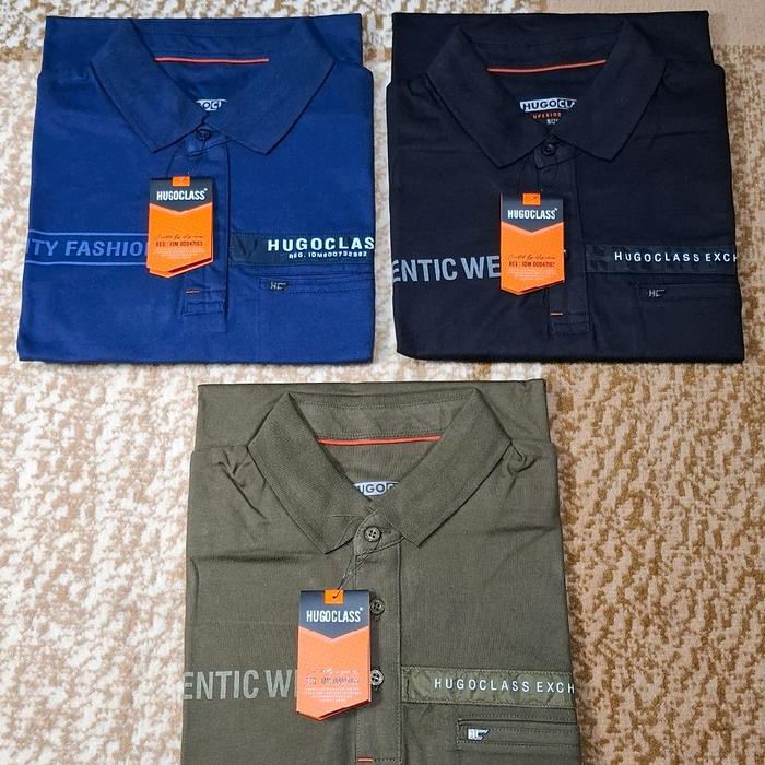 Kaos Kerah Hugo Class Pria
