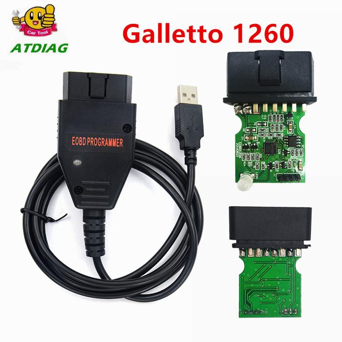 Galletto 1260 ECU Chip Tuning Alat FTDI Otomotif Alat Diagnostik