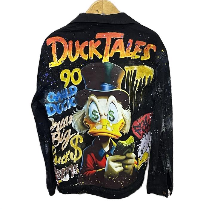 Jaket Donald Duck Vintage Uncle Denim Custom