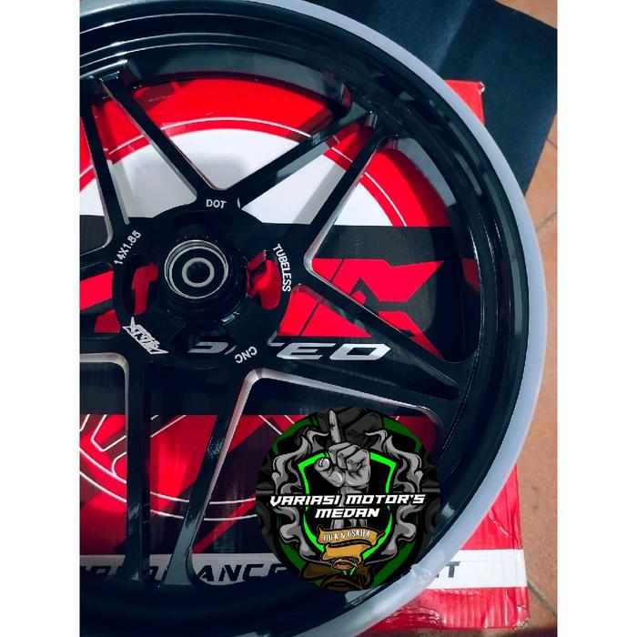 VELG KING SPEED PRODUK TERBARU... TIPE KING SPEED MODEL BINTANG, DENGAN UKURAN RING 14 (Motorcycle)