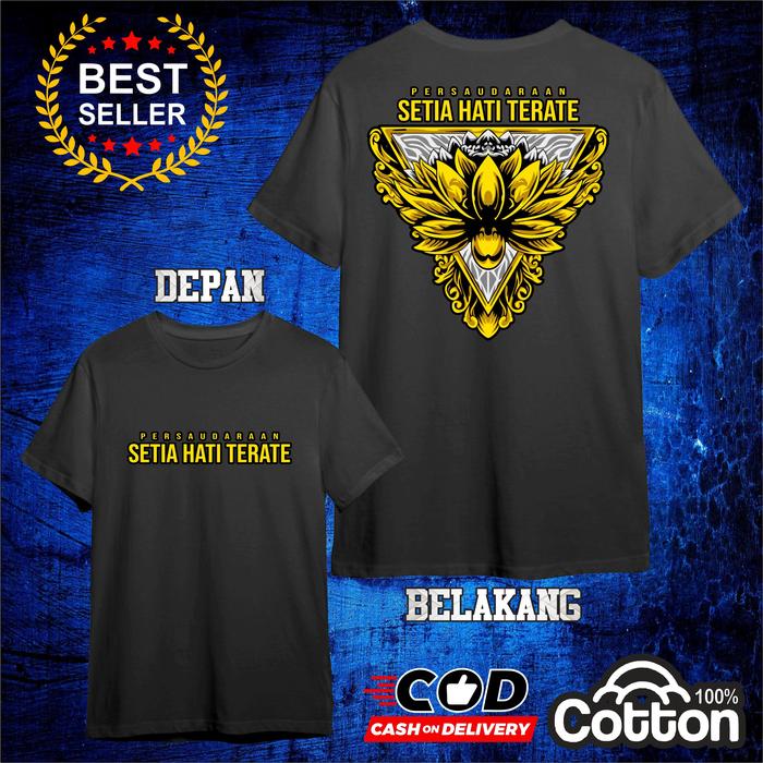 Kaos Anak pencak silat indonesia psht edisi persaudaraan golddengan Kerah Oblong dan Lengan Pendek
