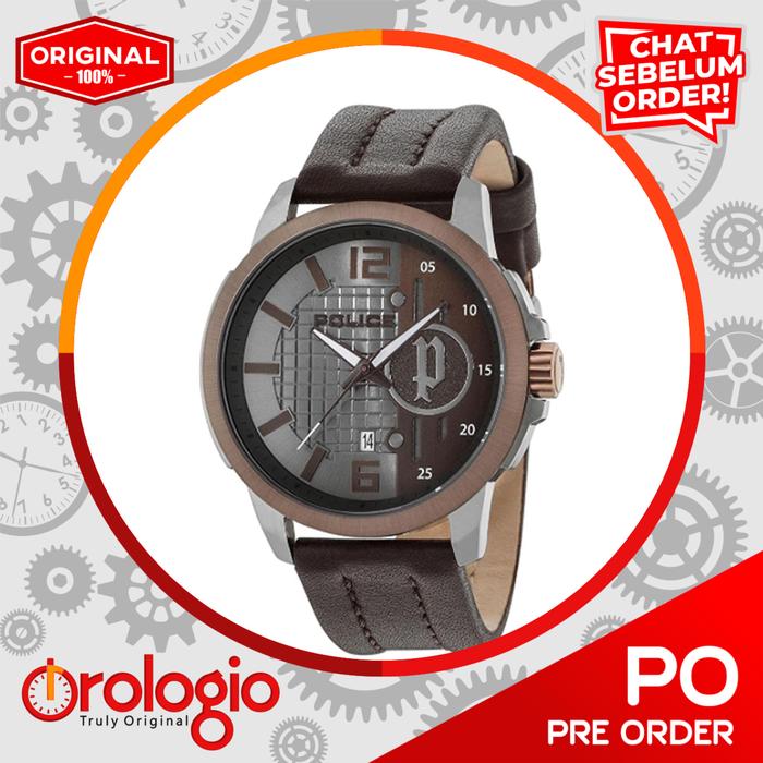 Jam Tangan Police Mens Analogue Classic Quartz 15238JSUBN/13