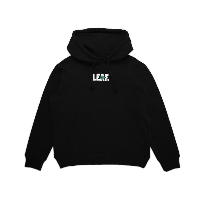 LEAF OG Logo Classic Black Hoodie