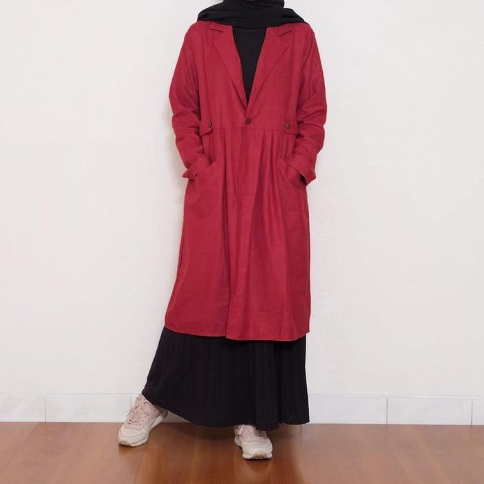 Haziyah.id LONG CARDY WANITA IJ002 TERMURAH
