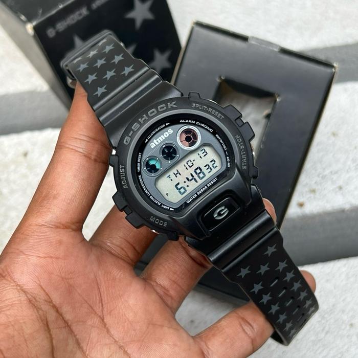 JAM TANGAN CASIO G-SHOCK X ATMOS DW-6900 GSHOCK DW6900 LIMITED EDITION JAPAN ORIGINAL NAL