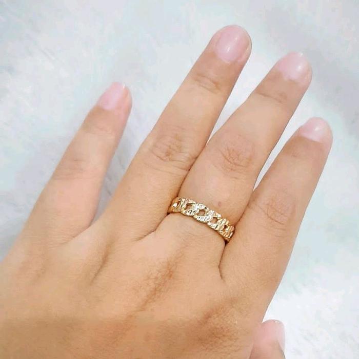 Cincin C 1613 rodhium jewelry NAILA PERHIASAN
