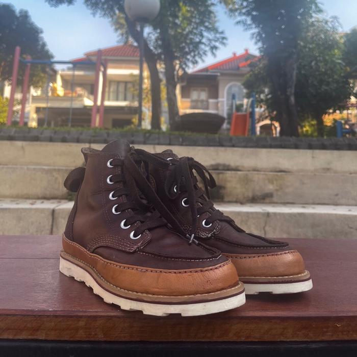 Sepatu Booth Converse Kulit Asli High Leather Crazy Horse Original Custom Sol Ala Vibram classic Jad