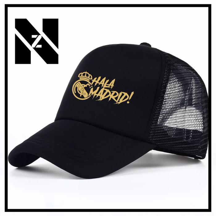TOPI HALA MADRID / TOPI JARING HALA MADRID / TOPI TRUCKER HALA MADRID BISA COD